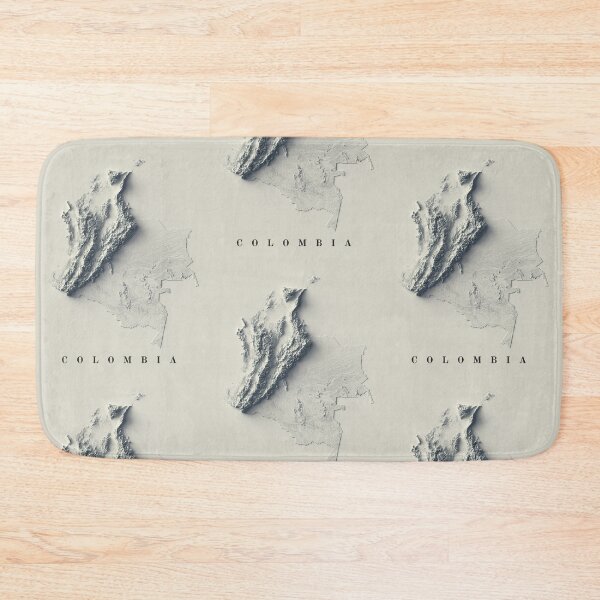 Item preview, Colombia Relief Map 3D digitally-rendered designed and sold by ThinkAboutMaps.