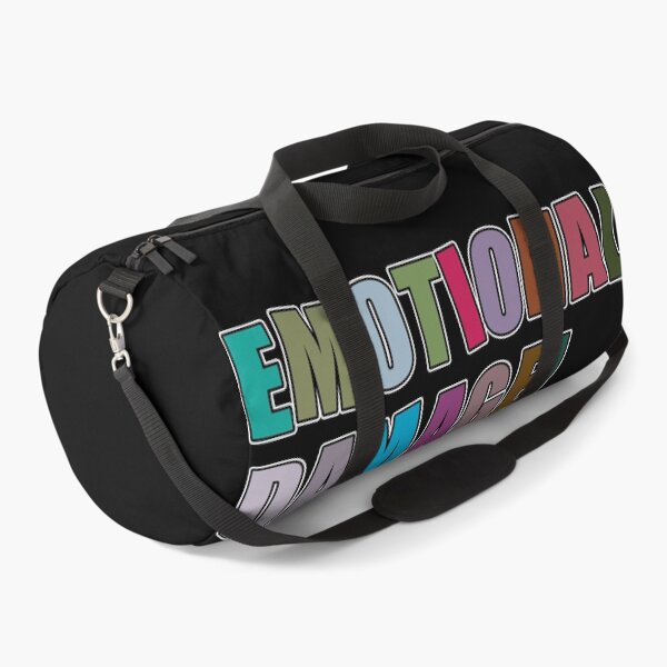 Item preview, Emotional Damage Multicolor Zigzag Text designed and sold by RaybenMedia.