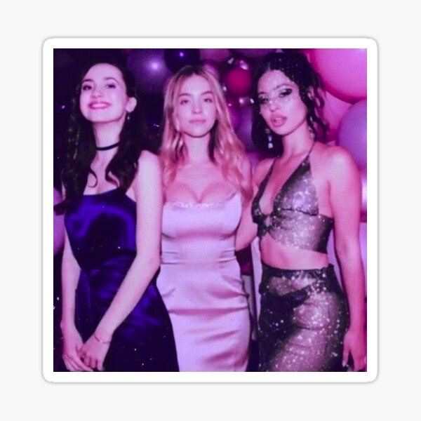 Lexi, Cassie and Maddy euphoria | Sticker
