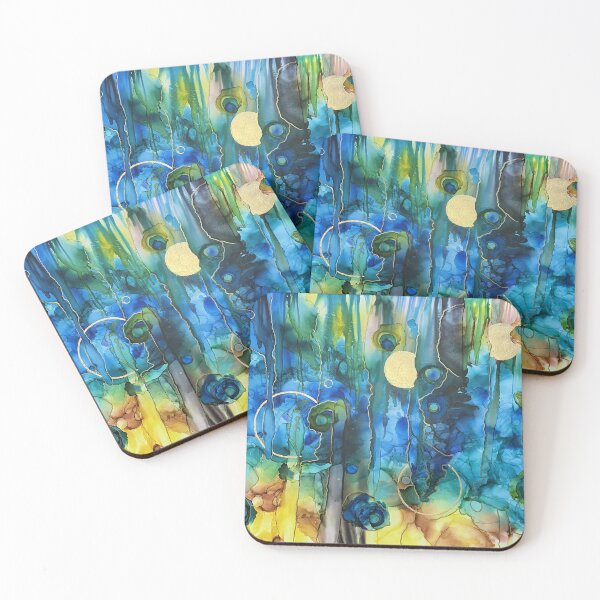 Item preview, Cool Waters Koi Abstract  designed and sold by Michelle Potter Artist.