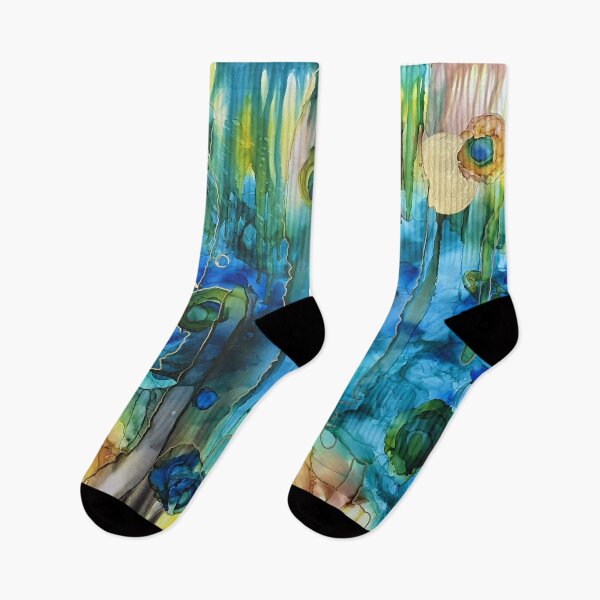 Item preview, Cool Waters Koi Abstract  designed and sold by Michelle Potter Artist.