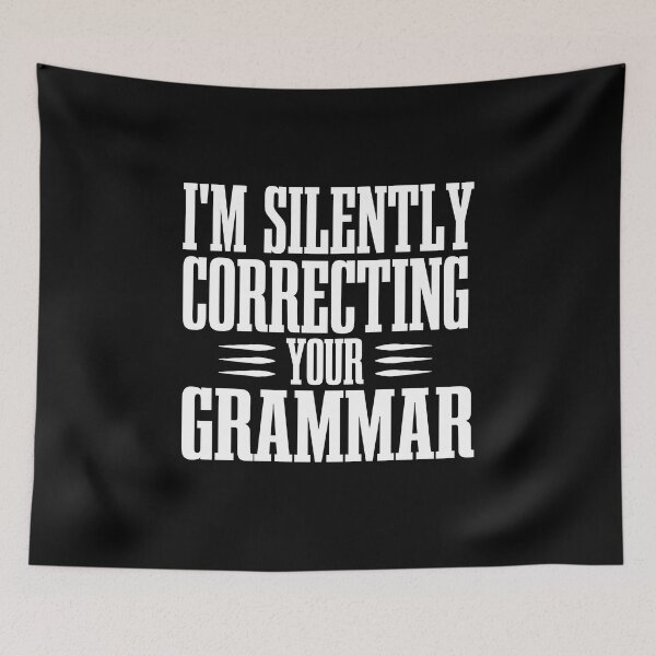 Item preview, Funny I'm Silently Correcting Your Grammar, English Teacher Gift about Grammar for Teacher designed and sold by Beautiful Designs.