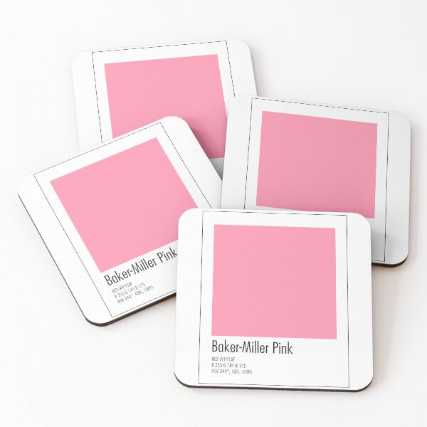 Item preview, Baker Miller Pink Color, Drunk Tank Pink, Schauss Pink designed and sold by Gabriellina.