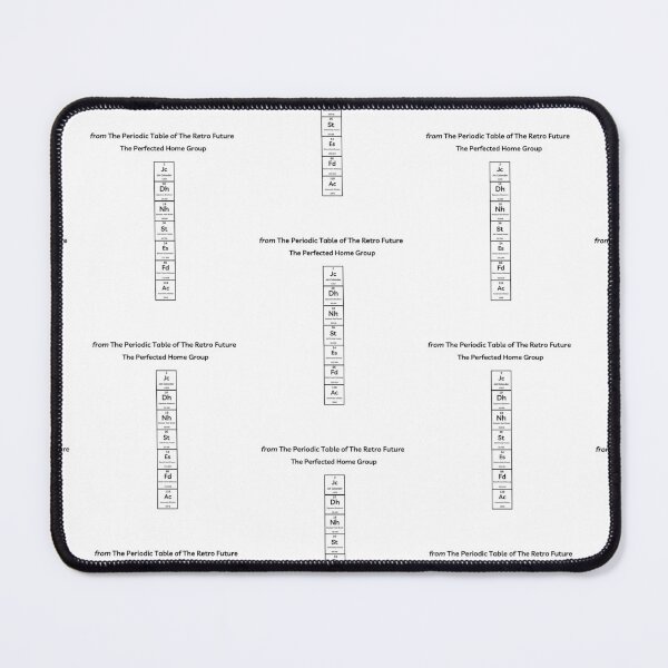Item preview, Funny Periodic Table – Retro Future Home – ATOMIC! designed and sold by Ferocious-Pear.