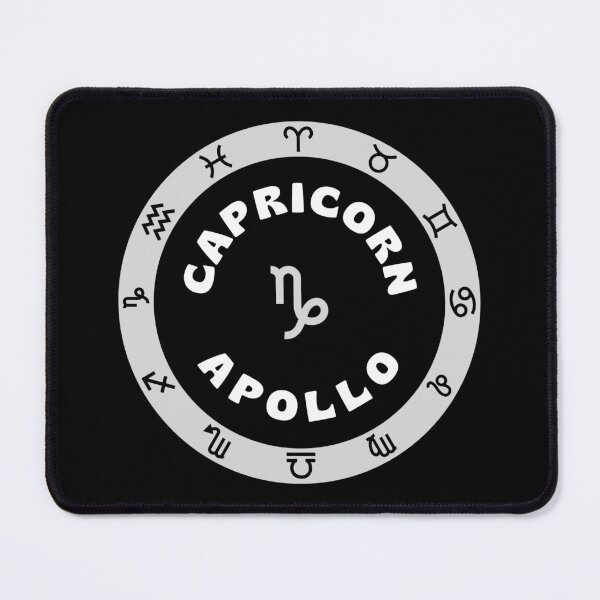 Item preview, Capricorn Zodiac Symbol Greek Mythology God Apollo Horoscope designed and sold by OnyxMoonDesigns.