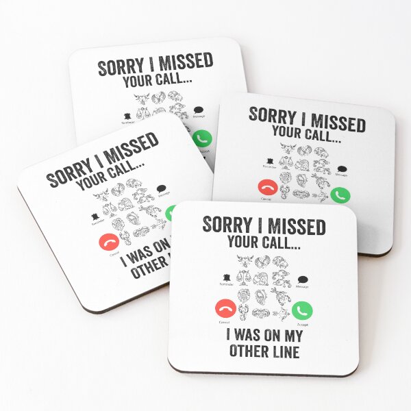Item preview, Funny Sorry I Missed Your Call Was On Other Line, Astrology gift  designed and sold by teesBYAlioui.