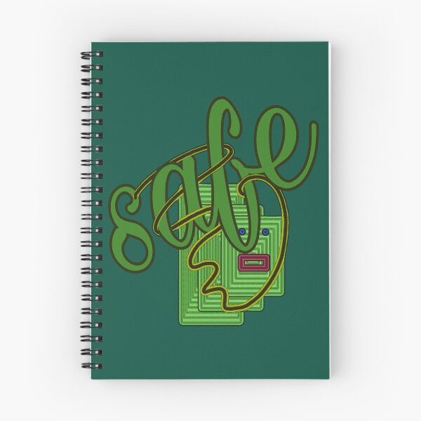 Item preview, SAFE - Safe - a green design for the future - graphic with lettering designed and sold by kikidu21.