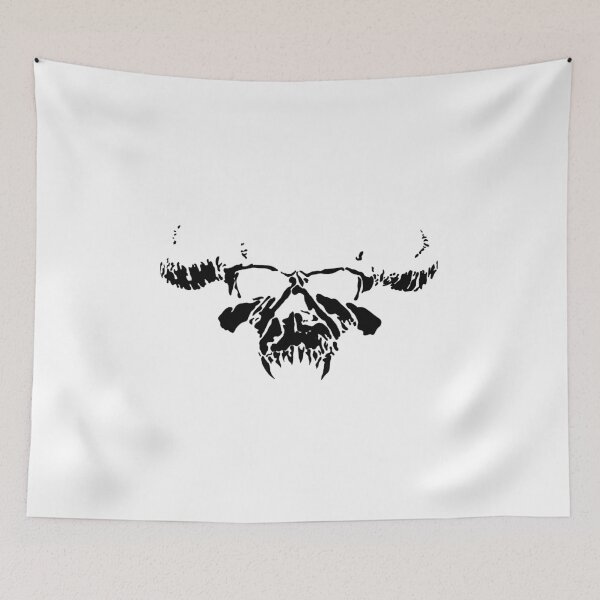 Item preview, Horned Skull designed and sold by PsychoLetterman.