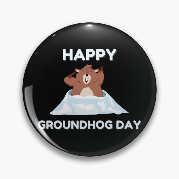 Item preview, Cute Happy Groundhog Day designed and sold by KryptonianBoy.