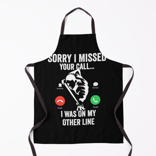 Item preview, Funny Sorry I Missed Your Call Was On Other Line, Billiards gift  designed and sold by teesBYAlioui.