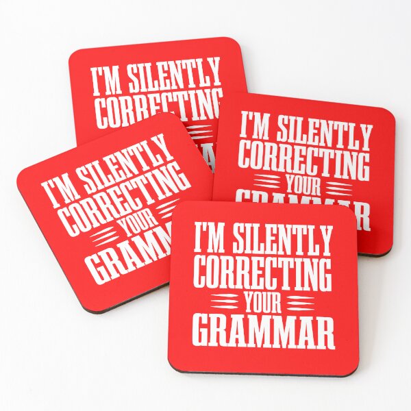 Item preview, Funny I'm Silently Correcting Your Grammar, English Teacher Gift about Grammar for Teacher designed and sold by Beautiful Designs.