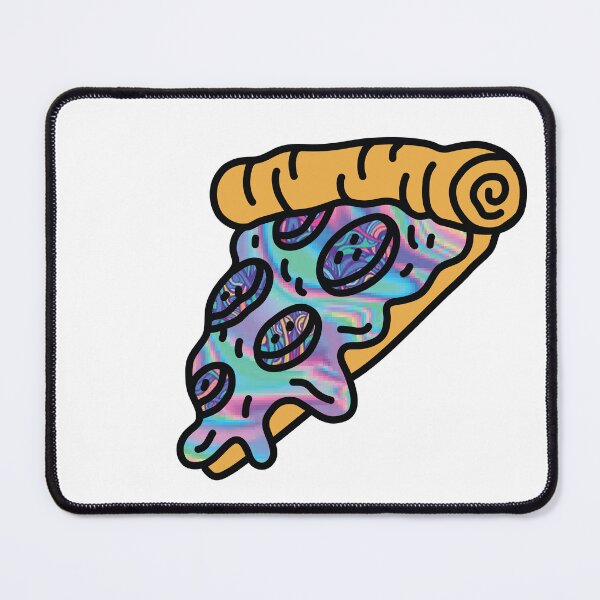 Item preview, Pizza Slice Trippy designed and sold by FawaSticker.