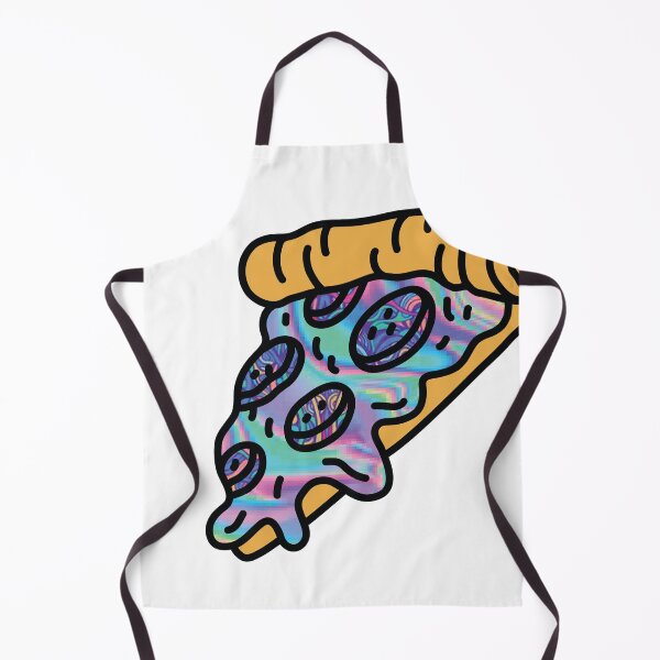 Item preview, Pizza Slice Trippy designed and sold by FawaSticker.