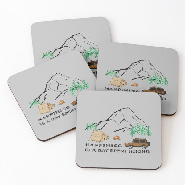 Artikelvorschau, Happiness Is A Day Spent Hiking,Happiness is a choice entworfen und verkauft von altk btk.