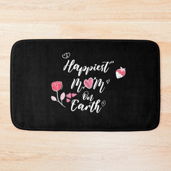 Item preview,  Happiest Mom On Earth,Funny Mother's day Tees Essential, Mother's Day Gift. designed and sold by El-kournafi.
