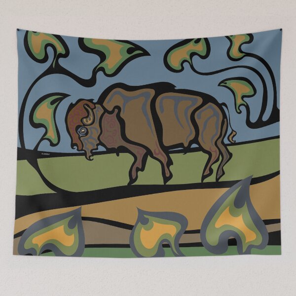 Item preview, Still Buffalo Respect Indigenous WAWEZHI CANADA designed and sold by WAWEZHI.