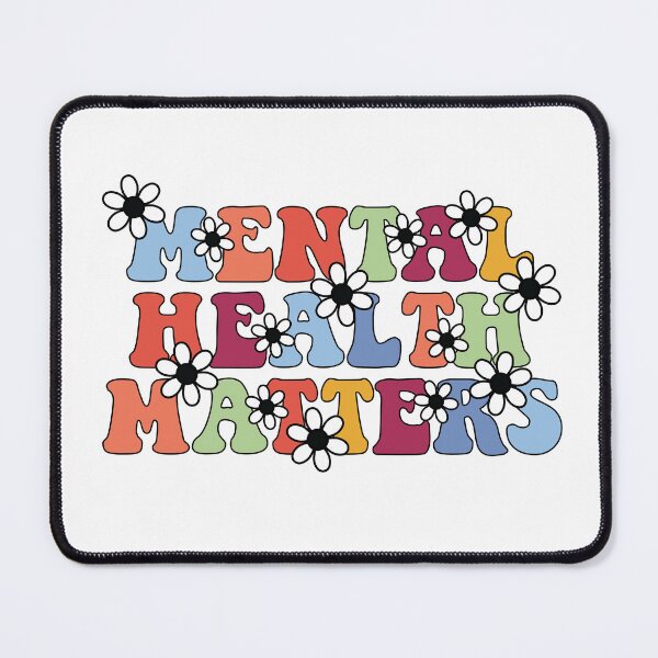 Item preview, Mental Health Matters Flower Power designed and sold by MarzStudio.