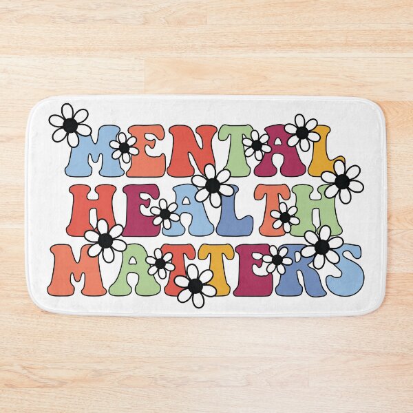 Item preview, Mental Health Matters Flower Power designed and sold by MarzStudio.