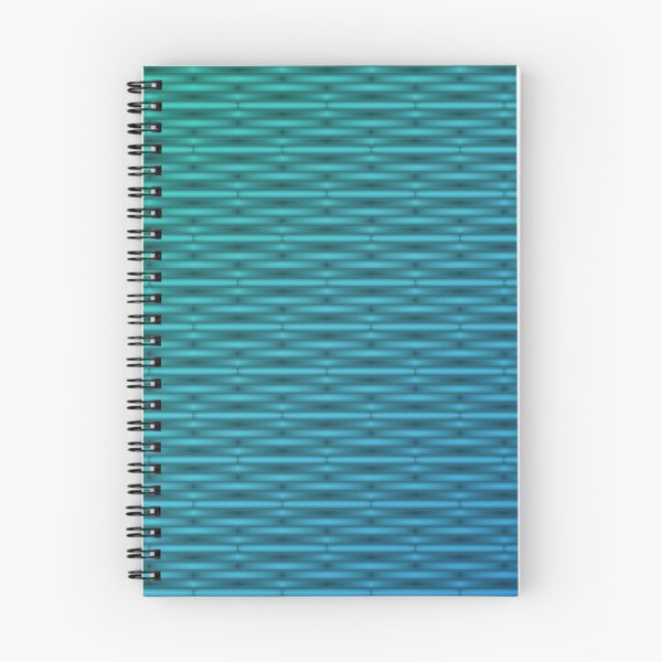 Item preview, Patterned Variable Thickness Lines (Teal to Blue Underlay) designed and sold by rgbguy.