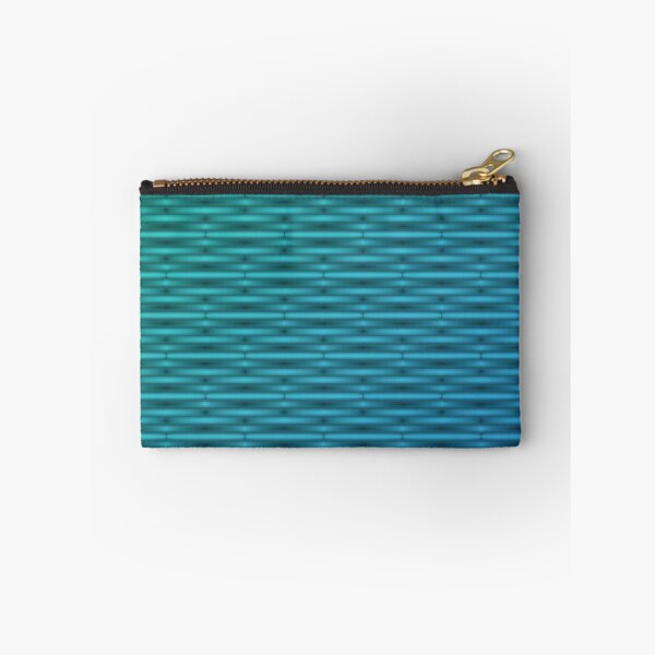Item preview, Patterned Variable Thickness Lines (Teal to Blue Underlay) designed and sold by rgbguy.