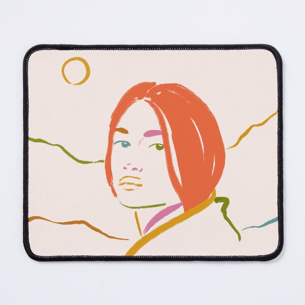 Item preview, Portrait Woman and land designed and sold by trajeado14.