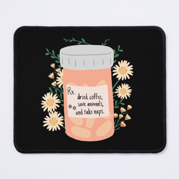 Item preview, Veterinary drink coffee save animals and take snaps vet tech designed and sold by tinypurpleland.