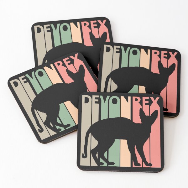 Item preview, vintage Devon Rex cat owner gift designed and sold by paulveri.