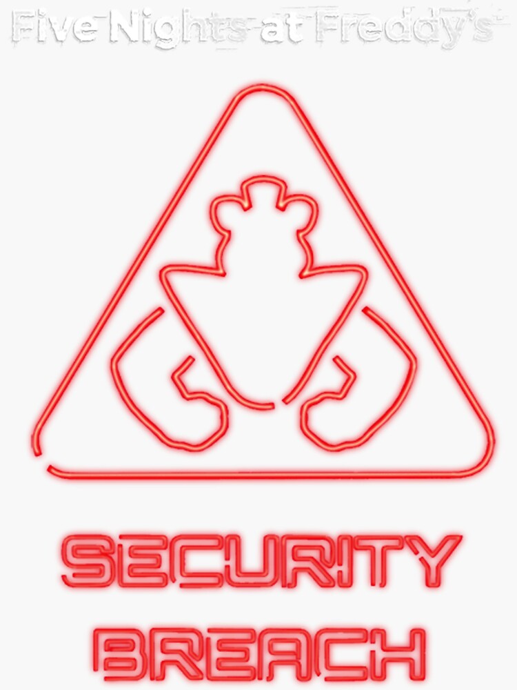 FNAF Security Breach Stickers – Star⭑Salts