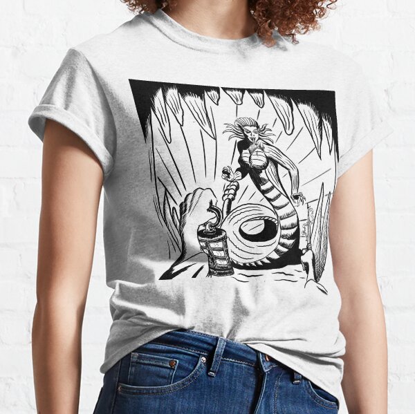 Dungeon Crawler: Wizard (No Boarder) Classic T-Shirt