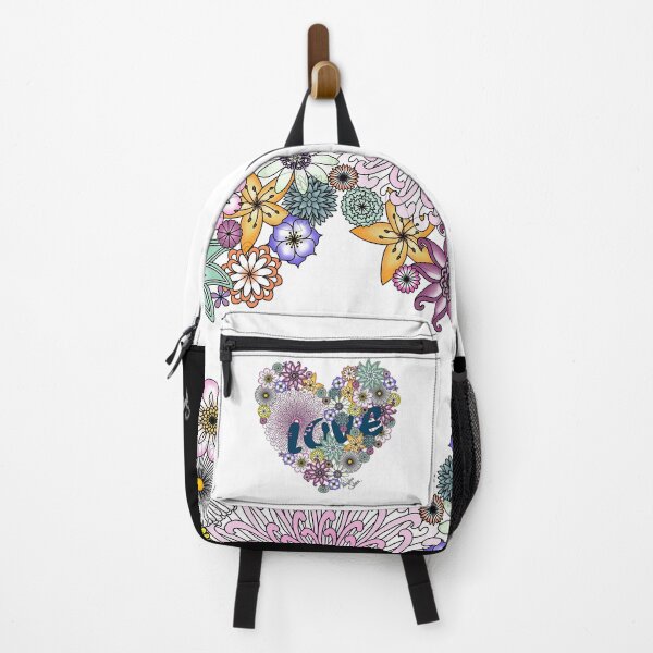 Item preview, Love Blooms White, Flower Digital Art. designed and sold by Random Shern Creations.