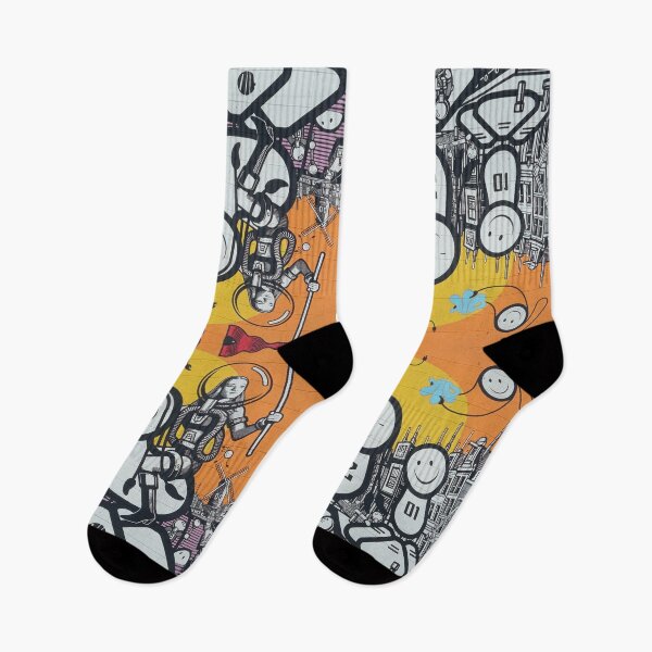 Item preview, Graffiti Pattern - Space Defense  designed and sold by BullishGraphics.
