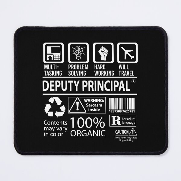 Item preview, Deputy Principal T Shirt - MultiTasking Certified Job Gift Item Tee designed and sold by sabinacsnm.