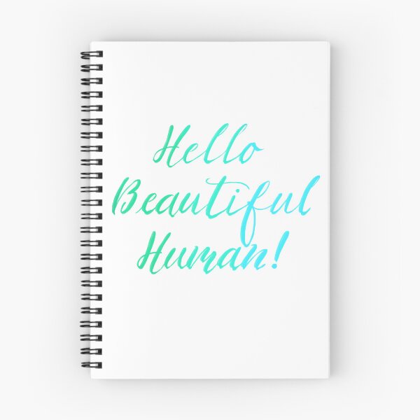 Item preview, Hello Beautiful Human! Ocean designed and sold by TheBarefootMom.
