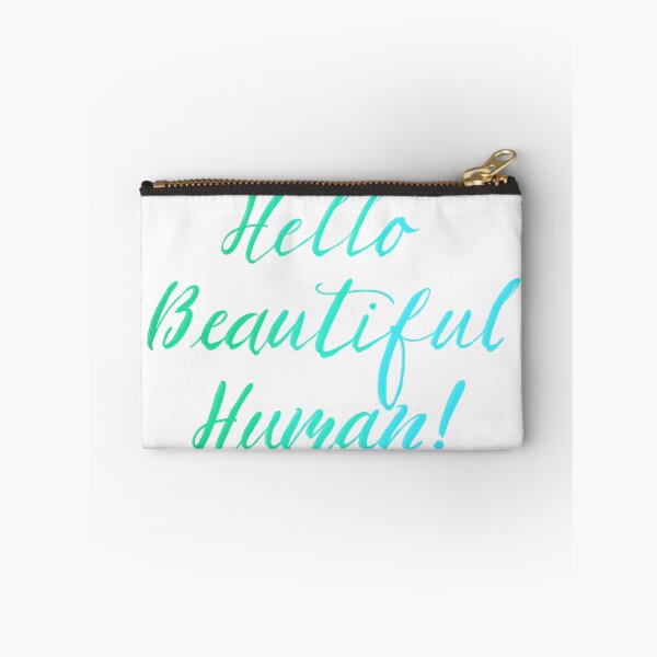 Item preview, Hello Beautiful Human! Ocean designed and sold by TheBarefootMom.