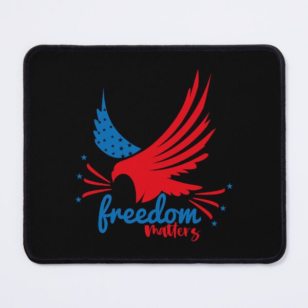 Item preview, Freedom Matters | Eagle Freedom Matters US Flag designed and sold by DAFIN.