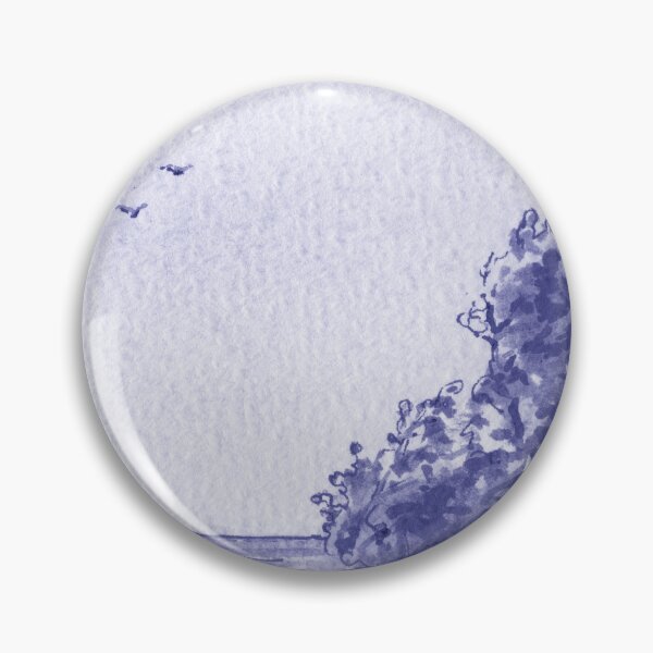 Item preview, Very Peri Purple Blue Cape Meares Lighthouse Oregon State Pacific Ocean Shore Watercolor  designed and sold by Irina Sztukowski.