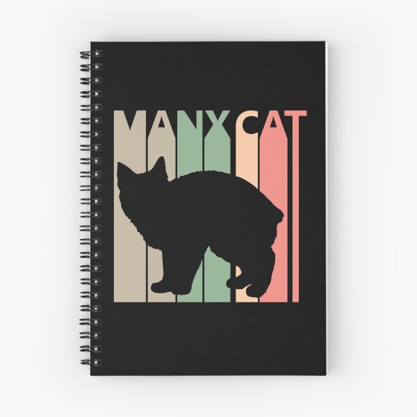 Artikelvorschau, vintage Manx Cat cat owner gift entworfen und verkauft von paulveri.