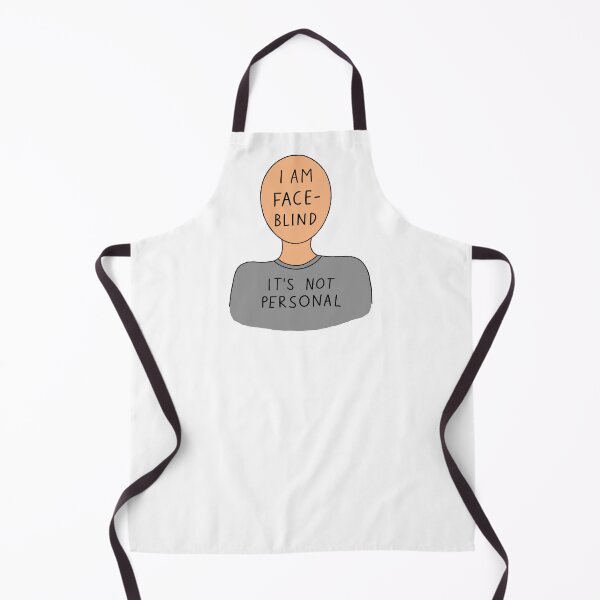 Item preview, I am face-blind, it’s not personal designed and sold by Fantistic  on Redbubble.