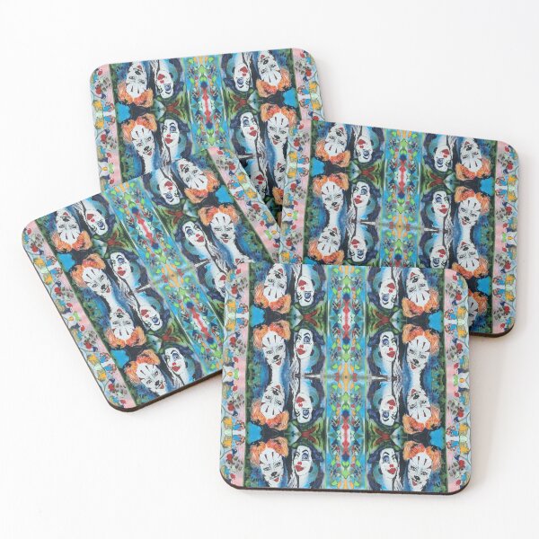 Item preview, Graffiti Pattern - Clown Face designed and sold by BullishGraphics.