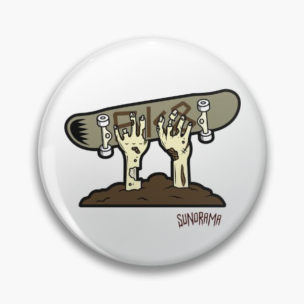 Item preview, SUNORAMA ZOMBIE HANDS SKATE SKATEBOARDING SK8 ► SKATEBOARDING designed and sold by MORE-THE-BRAND.