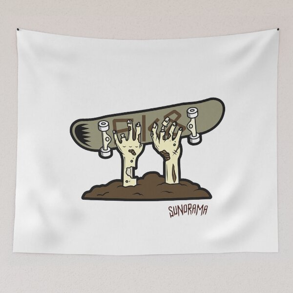 Item preview, SUNORAMA ZOMBIE HANDS SKATE SKATEBOARDING SK8 ► SKATEBOARDING designed and sold by MORE-THE-BRAND.