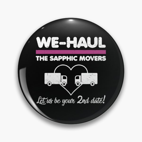 Item preview, Funny Lesbian Sapphic Moving Trope designed and sold by thepixelgarden.