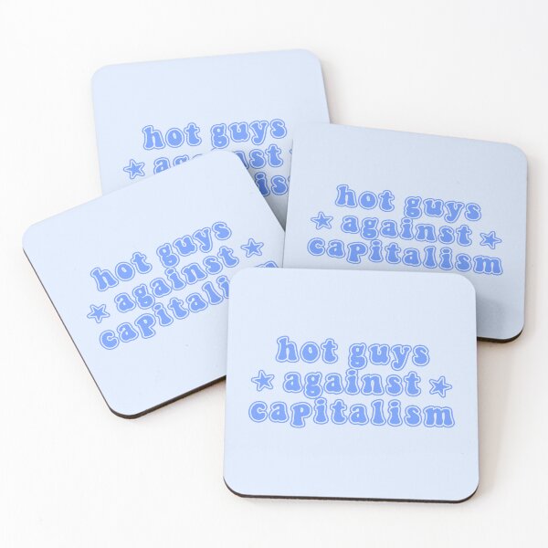 Item preview, Hot Guys Against Capitalism designed and sold by voltzandvoices.