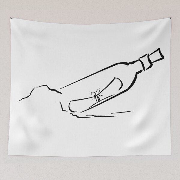 Item preview, The Message in a Bottle designed and sold by PaintingFire448.