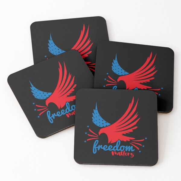 Item preview, Freedom Matters | Eagle Freedom Matters US Flag designed and sold by DAFIN.