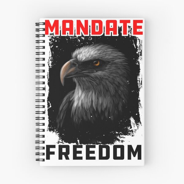 Item preview, Mandate Freedom Essential, American Eagle Red and white design designed and sold by Cheeky Companions.