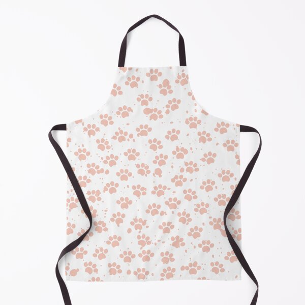 Item preview, Pink Dog Paw Pattern in White Background designed and sold by SMillustrations.