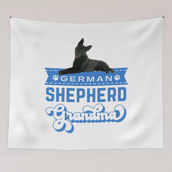 Item preview, Black German Shepherd Grandma designed and sold by momofdoggos.