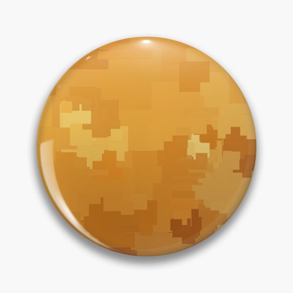 Artikelvorschau, Butterscotch-Quadrat-Pixel-Farbakzent entworfen und verkauft von SaraValor.