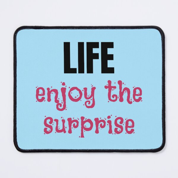 Item preview, Life Surprises in Pink and Blue designed and sold by KeksWorkroom.